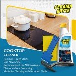 Cerama Bryte Cooktop Cleaner Combo Kit - 4 Pieces