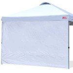 Durable 10'x10' Pop-up Canopy Tent with Sidewall