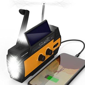 FosPower Emergency Weather Radio with Power Bank
