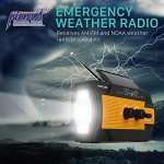 FosPower Emergency Weather Radio with Power Bank