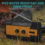 FosPower Emergency Weather Radio with Power Bank