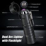 2-in-1 Electric Lighter and LED Flashlight