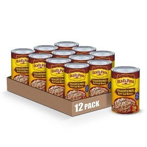 Old El Paso Refried Beans, 12-Pack, 16 oz