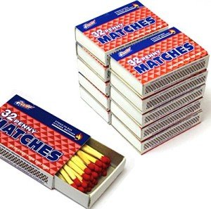 32-Count Strike Anywhere Matches - 10 Packs