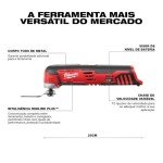 Milwaukee 12V Cordless Multi-Tool with Blades & Pads