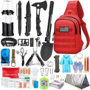 Ultimate 151-Piece Emergency Survival Gear Kit
