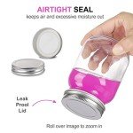 16 oz Mason Jars with Silver Lids - 4 Pack