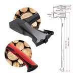 36” Splitting Axe with Shock Absorbing Handle