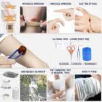 149-Piece Survival Gear First Aid Kit