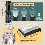 16-in-1 Survival Gear Tool Kit for Adventurers