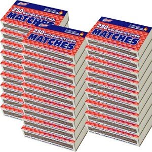 6000 Count Large Matches - 24 Packs
