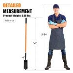 VNIMTI 56-Inch Fiberglass Trenching Shovel