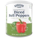 Augason Farms Diced Bell Peppers for Emergency Meals