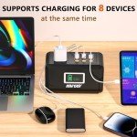 Portable 120W Power Station and Solar Generator