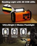 Emergency Weather Radio with Flashlight and Phone Charger