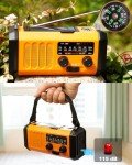 Emergency Weather Radio with Flashlight and Phone Charger