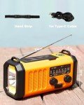 Emergency Weather Radio with Flashlight and Phone Charger