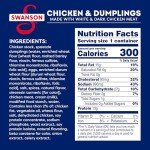 Swanson Chicken & Dumplings, 12 Cans, 297.7g