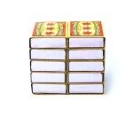 Swedish Three Stars Safety Matches - 10 Pack