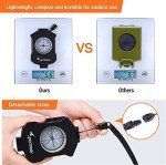 Sportneer Waterproof Survival Compass with Carry Bag