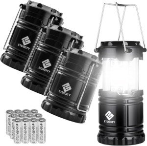 Etekcity 4-Pack Camping Lanterns for Emergencies