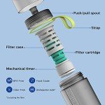 Philips GoZero Active 20 oz Water Bottle with Filter
