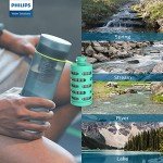Philips GoZero Active 20 oz Water Bottle with Filter