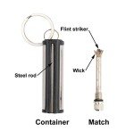 Permanent Match Survival Kit – 5 Waterproof Lighters
