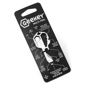 Geekey Keychain Multi-Tool with 16 Functions