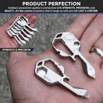 Geekey Keychain Multi-Tool with 16 Functions