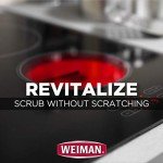Weiman Cooktop Cleaning Pads – 3 Reusable Scrubbers