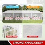 10x30 Outdoor Canopy Tent with Removable Walls