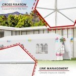 10x30 Outdoor Canopy Tent with Removable Walls