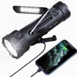 Rechargeable NOAA Emergency Flashlight and Weather Radio