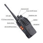 Ansoko 10-Pack Rechargeable Long Range Walkie Talkies