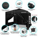 Portable 10'x10' Pop-up Gazebo with Sidewalls