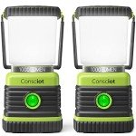 Battery-Powered LED Camping Lanterns - 2-Pack