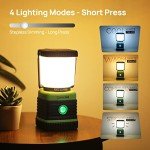 Battery-Powered LED Camping Lanterns - 2-Pack