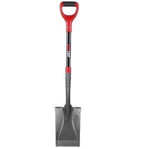 HANTOP 43-Inch Flat Trenching Garden Shovel