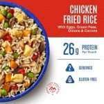 Freeze Dried Chicken Fried Rice for Camping