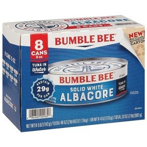 Bumble Bee Albacore Tuna in Water, 8 Pack