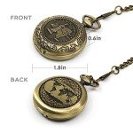 Antiqued Finish Pocket Compass for Outdoor Adventures