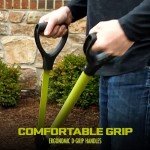 Sun Joe Shovelution 9-Inch Garden Digging Shovel