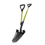 Sun Joe Shovelution 9-Inch Garden Digging Shovel