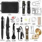 28-in-1 Survival Gear Kit for Outdoor Adventures