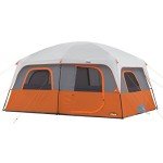 10-Person Family Tent with Gear Loft Organizer