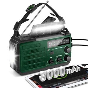 Hand Crank Emergency Radio with Flashlight & Charger