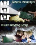 Hand Crank Emergency Radio with Flashlight & Charger