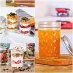SKOCHE 8 oz Mason Jars - 24 Pack