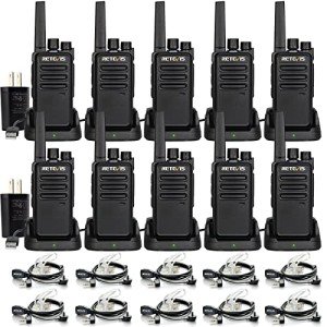Retevis RT68 Long Range Two-Way Radios (10 Pack)